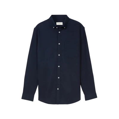 Afbeelding van TOM TAILOR heren overhemd, 11075 Navy, XXL