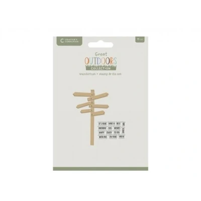 Afbeelding van CC The Great Outdoors Snijmal Wander Lust