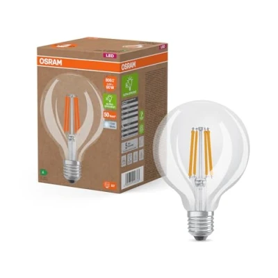 Afbeelding van OSRAM LED lamp Globe G95 E27 3,8W Filament 4.000K