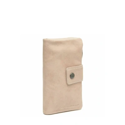 Afbeelding van Leren Portemonnee Beige Fresno