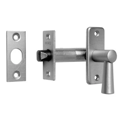 Afbeelding van Nemef Insteekgrendel 2600/4 dm50 met voorplaat messing