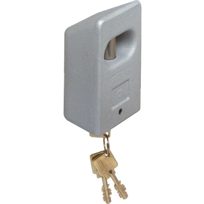Afbeelding van Lips 4026 Zwaar klavierhangslot inclusief 3 sleutels. staal 7395692