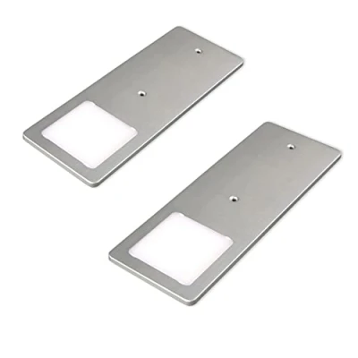 Afbeelding van kalb LED onderbouwverlichting zilver 5W zeer vlakke keukenverlichting (Set van 2, warm wit)