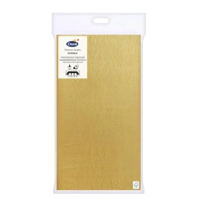 Afbeelding van Duni Tafelkleden van Dunisilk, motief goud, 138 x 220 cm