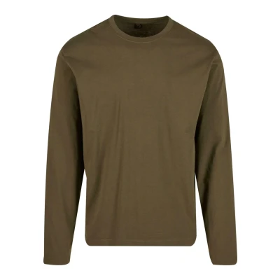 Afbeelding van Brandit Longsleeve, Heren, Maat: 4XL, Olive