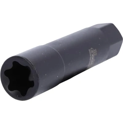 Afbeelding van KS Tools 450.0435 Krachtbitinzet voor Torx E schroeven L=107mm, E22