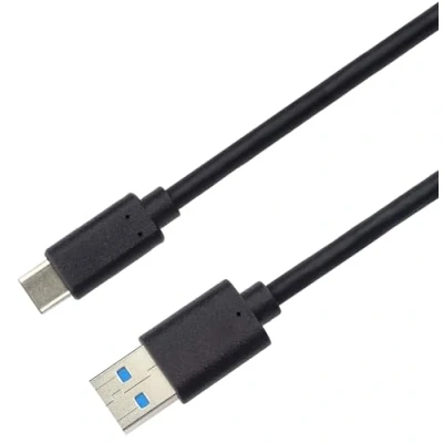 Afbeelding van PremiumCord ku31ck1bk USB C naar 3.0 verbindingskabel 1 m, datakabel SuperSpeed tot 10 Gbit/S, snel opladen 3 A, 3.1 generatie 2 type stekker, zwart