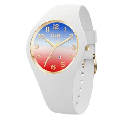 Afbeelding van ICE Watch cocorico Horizon sunset Wit dameshorloge met siliconen band 023251 (Small +)