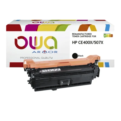 Afbeelding van Toner refurbished HP 507X Zwart OWA