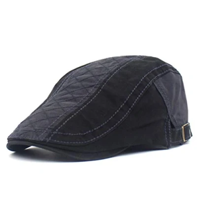 Afbeelding van Adantico Pet voor Uniseks Baret Heren Platte Petten Gatsby Newsboy (Grijs)