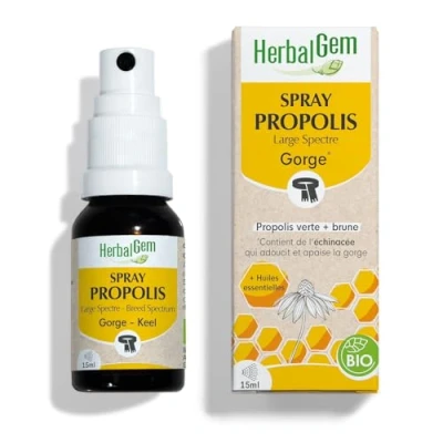 Afbeelding van Herbalgem Propolis Breed Spectrum Bio Spray 15ml