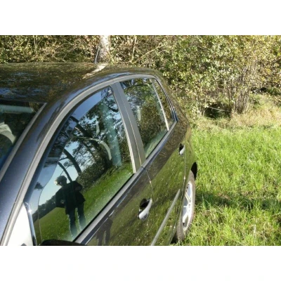 Afbeelding van Zijwindschermen geschikt voor VW Golf V 5 deurs va. 2004 + A ramen