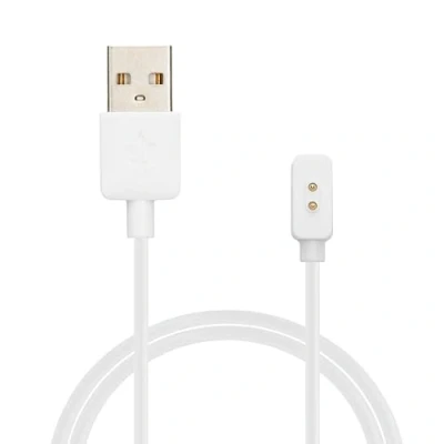Afbeelding van kwmobile USB oplaadkabel geschikt voor Xiaomi Mi Band 8 Pro / Smart Redmi Watch 3 Active kabel Laadkabel smartwatch in wit