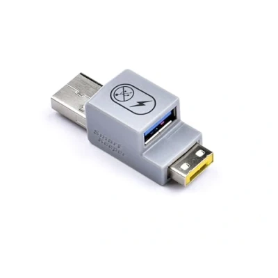 Afbeelding van Smartkeeper UCL03YL USB DataBlocker Geel Zonder sleutel