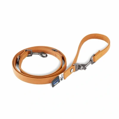 Afbeelding van Curli Hondenriem Apple Leather Bruin