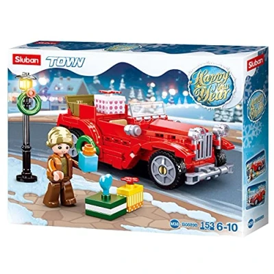Afbeelding van Sluban Town New Year Series Car, M38 B0889B, meerkleurig