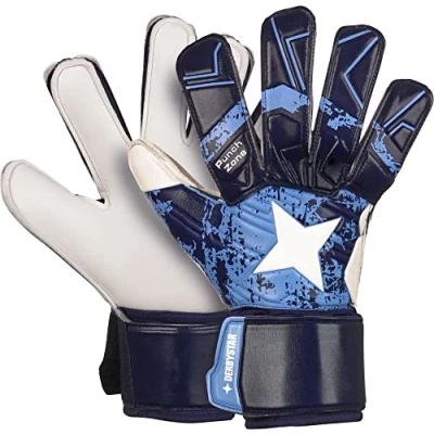 Afbeelding van Derbystar Attack keeperhandschoenen blauw donkerblauw 0