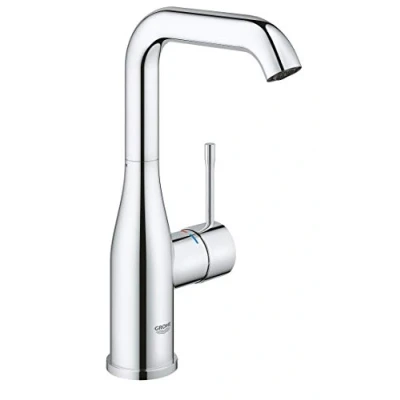 Afbeelding van GROHE Essence 1 gats wastafelkraan L size met gladde body
