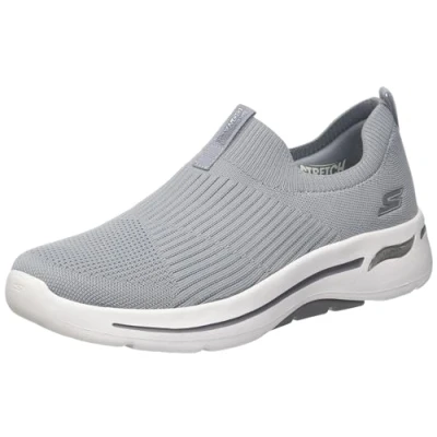 Afbeelding van Skechers Dames Go Walk Arch Fit Grateful Sneaker, Grijs, 36 EU