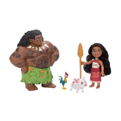 Afbeelding van Oceanië 2 sierlijke cadeauset van Maui &amp; Vaiana, 15 cm grote figuren, geïnspireerd door de hoofdrolspelers het gloednieuwe vervolg