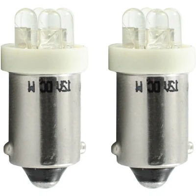 Afbeelding van BA9s auto lamp 2 stuks T4W wit LED kentekenverlichting/signaalverlichting 12V DC