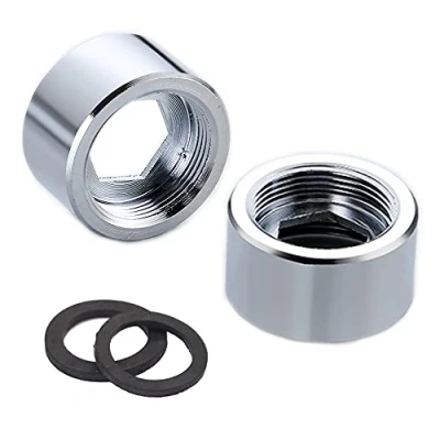 Afbeelding van HATOOLHA® 2 stks Kraan Adapter, 24 mm NPT Vrouwelijke Draad Transfer naar Draad, Tap Connector Beluchter voor Badkamer Keuken Waterzuiveraar Adapter (NPT F24 F24)