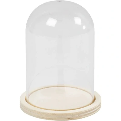 Afbeelding van Stolp Creotime met houten voet 9.5cm x 6cm