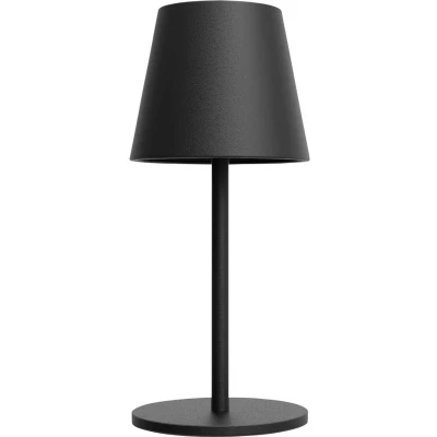 Afbeelding van m e modern electronics LUNA 80 S 41436 Tafellamp met accu LED vast ingebouwd 3 W Zwart