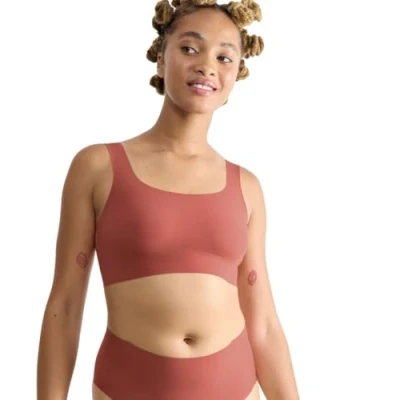 Afbeelding van Sloggi FEEL Bustier, Dames, Maat: XL, Candid orange