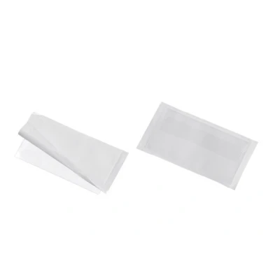Afbeelding van Zelfklevende Hoes Pocketfix plus Transparant per 10