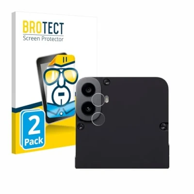 Afbeelding van BROTECT Screenprotector voor Nothing CMF Phone 1 (ALLEEN Camera Lens) Folie Beschermfolie transparant (2 Stuks)