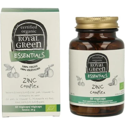 Afbeelding van Royal Green Zinc Complex 60 capsules