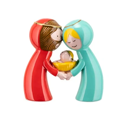 Afbeelding van Kerstdecoratie Alessi Happy Eternity Set of 2 Figurines