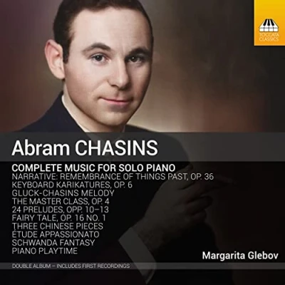 Afbeelding van Margarita Glebov Chasins: Complete Music For Piano Solo (2 CD)