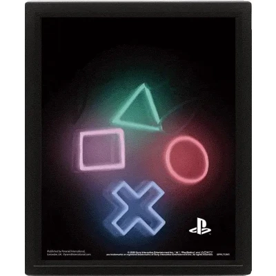 Afbeelding van Playstation Framed 3D Poster