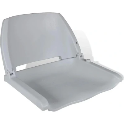 Afbeelding van Bootstoelen 2 St Inklapbare Rugleuning 41X51X48 Cm Grijs