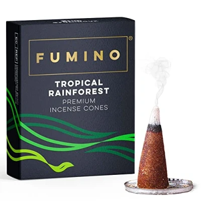 Afbeelding van Fumino® Tropisch regenwoud verse wierookkegels 20 per doos Masala Agarbatti Joss geur voor ontspanning en meditatie, huisdecoratie
