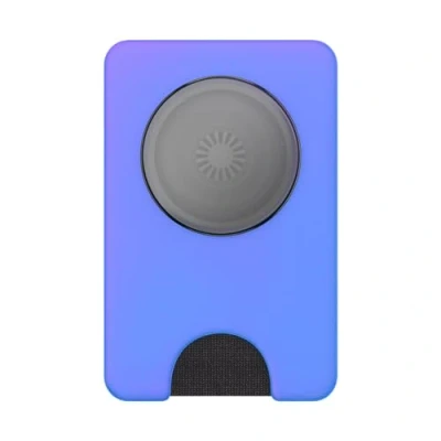 Afbeelding van PopSockets: PopWallet+ voor MagSafe Adapterring Inbegrepen Kaarthouder met een geïntegreerde verwisselbare PopTop smartphones en hoesjes Neo Noir