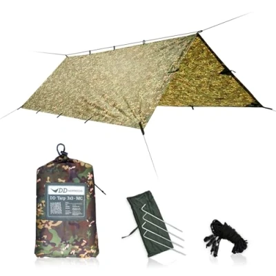Afbeelding van DD Hammocks Tarp 3x3 ‚Äì Multicam