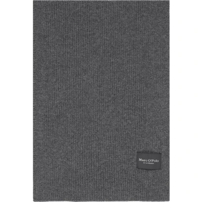 Afbeelding van Marc O&#039;Polo Sjaal, Heren, Maat: One Size, Graphite grey melange