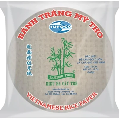 Afbeelding van BAMBOO TREE Rijstpapier 16Cm.(Loempia) (1 X 340 GR)