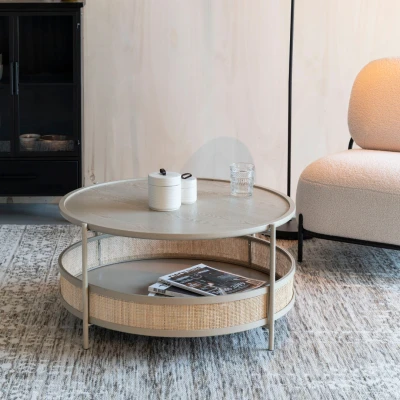 Afbeelding van Maison Bobby Salontafel Makoto Zand