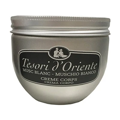 Afbeelding van Tesori d&#039;Oriente Lichaamscrème, muskus, wit, 300 ml