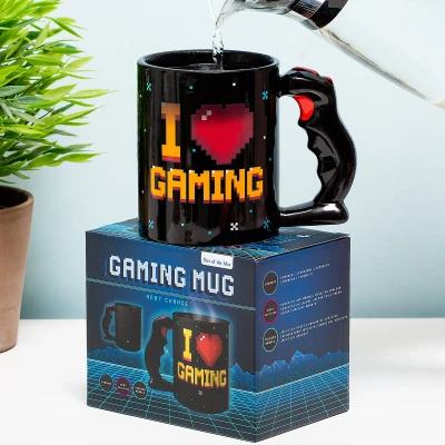 Afbeelding van I Love Gaming Warmtegevoelige Mok van Out Of The Blue