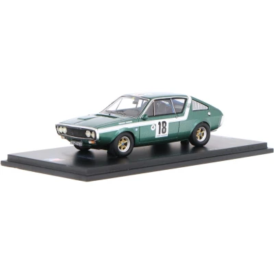 Afbeelding van Renault 17 Spark Modelauto 1:43 1972 Jean Pierre Nicolas SF256 Rally Ronde Covenole Schaalmodel