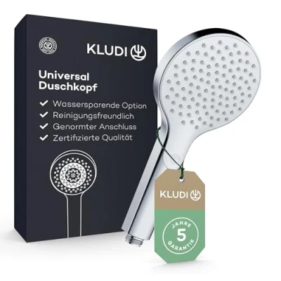 Afbeelding van Kludi, Douchekop, X3 Douchekop (1 Typen balken, 15 l/min)