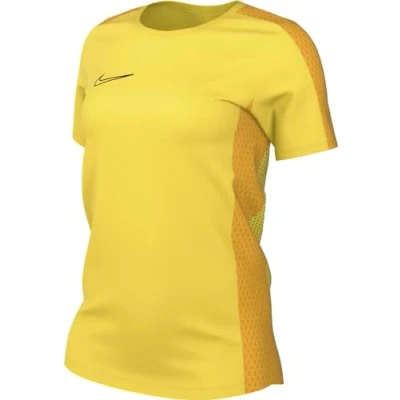 Afbeelding van Nike Dames Short Sleeve Top W Nk Df Acd23 Ss, Tour Yellow/University Goud/Zwart, DR1338 719, L