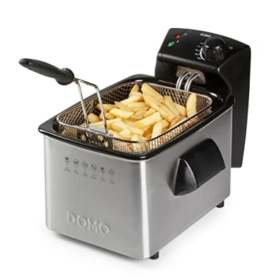 Afbeelding van DOMO DO464FR Friteuse filterdeksel 2200W 3L RVS