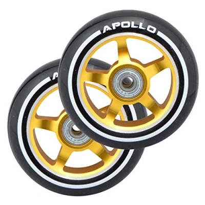 Afbeelding van Apollo Stunt scooter reservewielenset Pro Wheels ABEC9 kogellagers, wiel reservewielen geschikt voor stuntstep