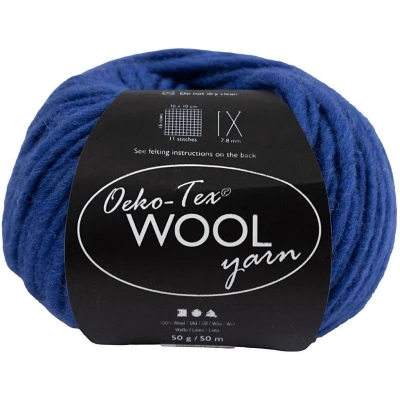 Afbeelding van Creativ Company Wolgaren Blauw, 50m
